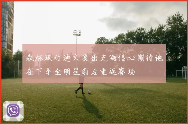 森林狼对迪文复出充满信心期待他在下季全明星前后重返赛场